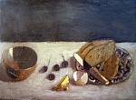 Bowl, Bread, Fruit