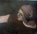 Faye Painting a Mural