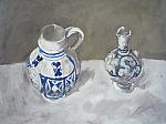 Two Stoneware Jugs